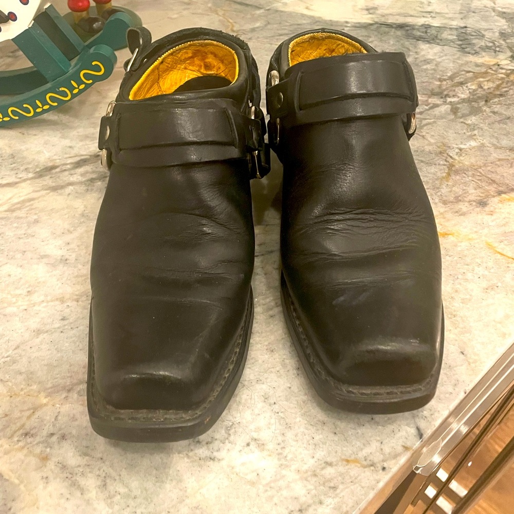 Frye Harness Mules
